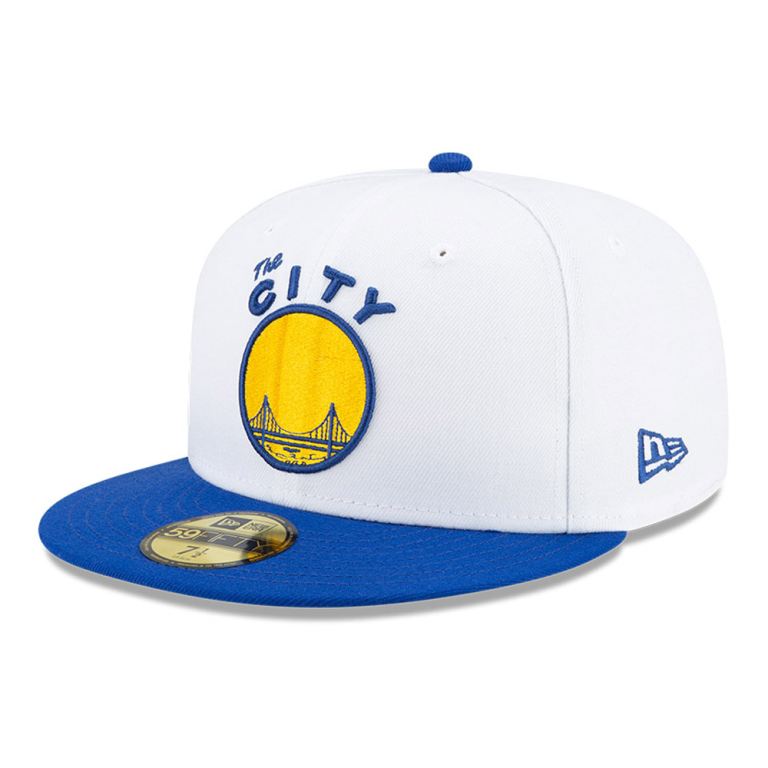 Gorras New Era Nba Blancos - Golden State Warriors Hardwood Classic Nights 59FIFTY 59206BKLC